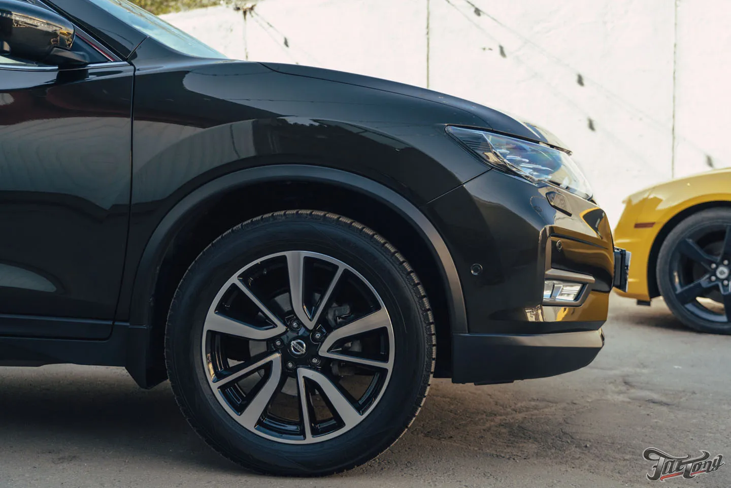 Полировка кузова с покрытием керамикой и мойка подкапотного пространства для Nissan X-trail